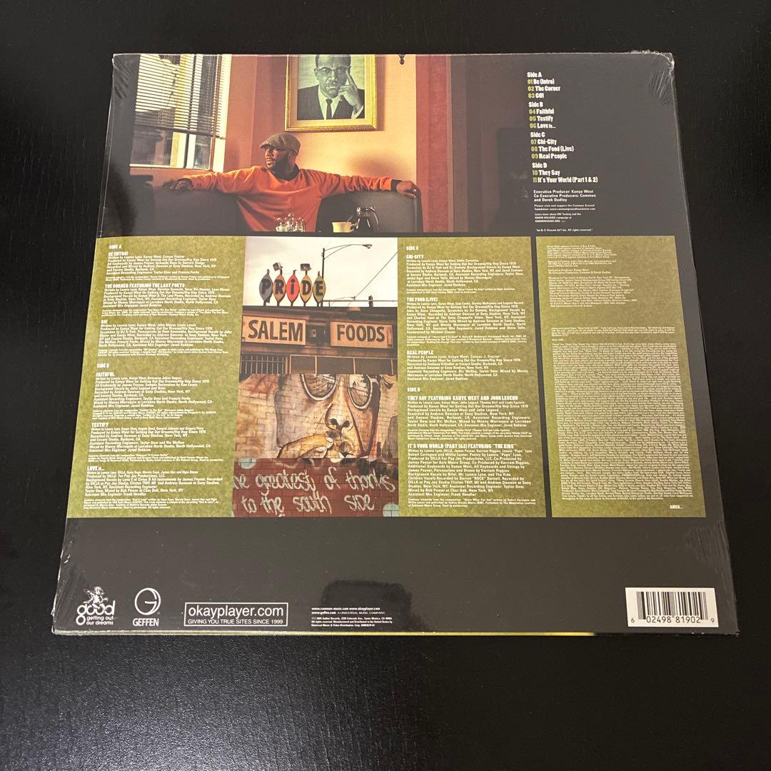 Common Be LPレコード