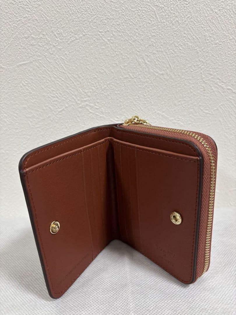 [新品未使用]コーチcoach スヌーピー 二つ折り財布