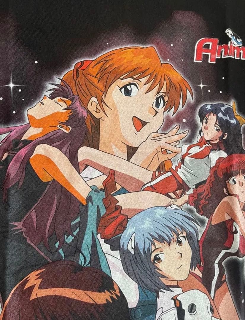 アニメTシャツ エヴァ & トップを狙え 2XL