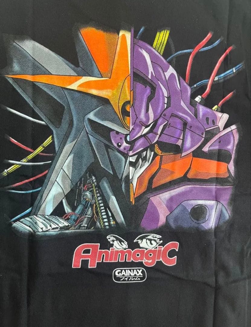 アニメTシャツ エヴァ & トップを狙え 2XL