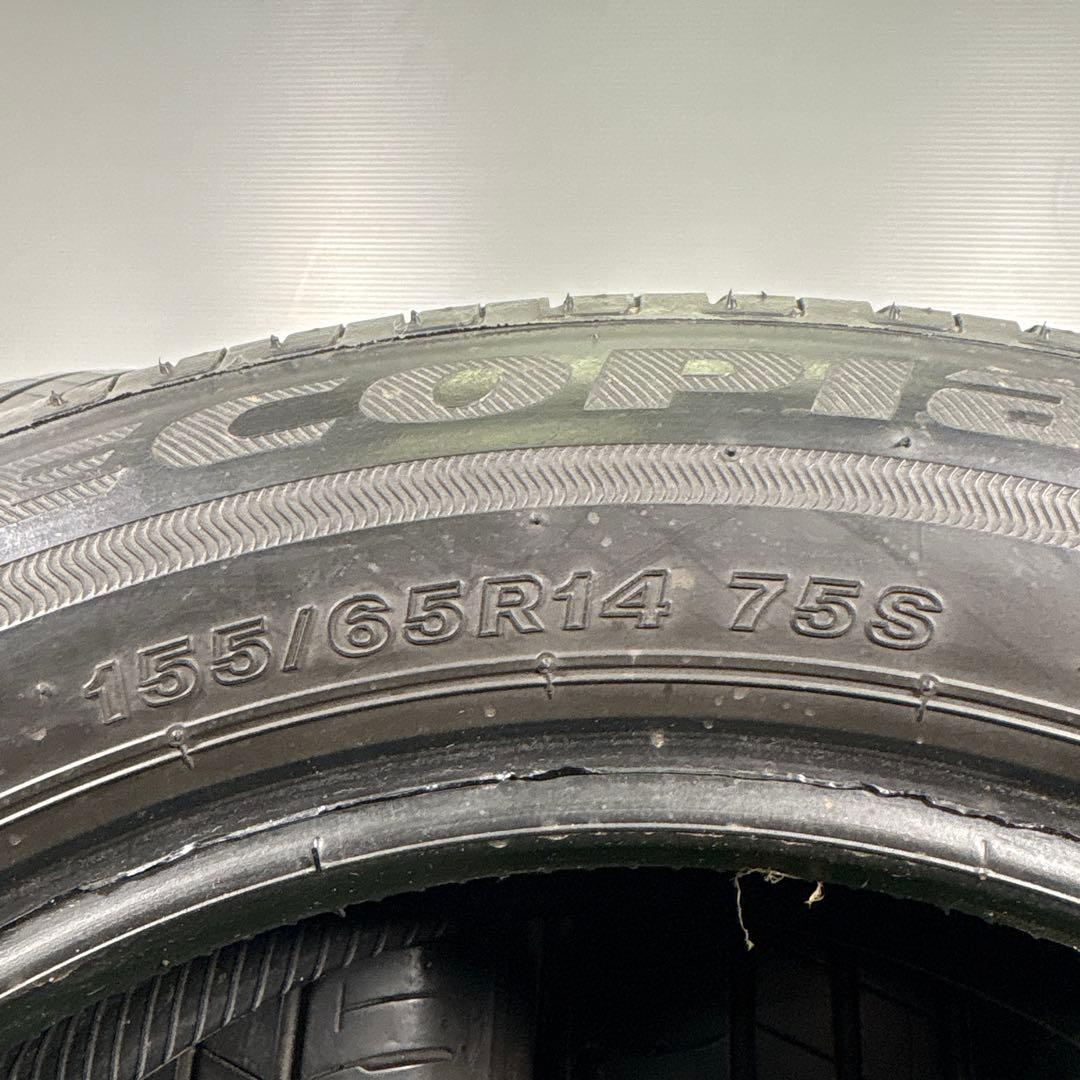 155/65R14 ブリヂストンEP150 4本 送料無料 夏タイヤ T1660