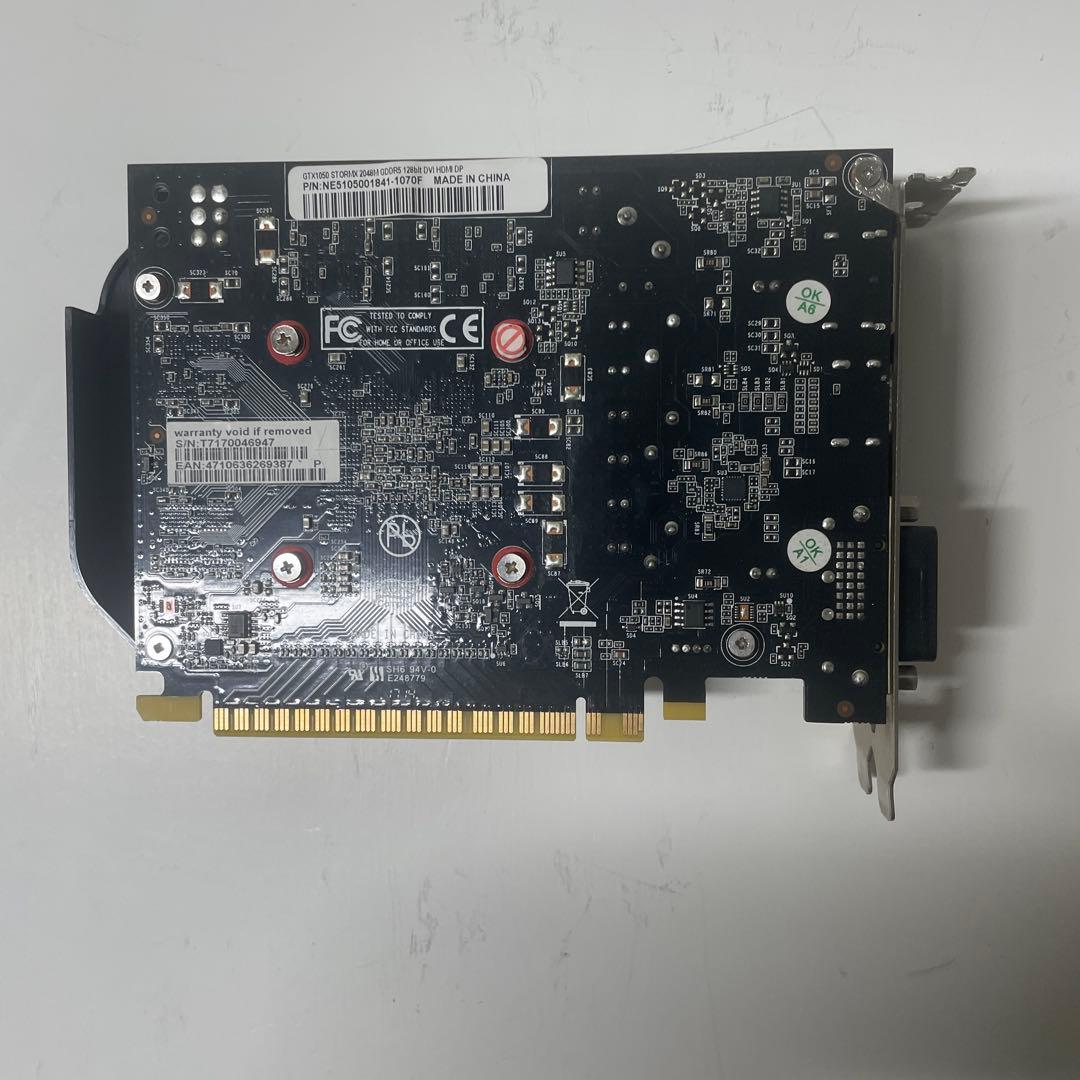 Palit GTX 1050 グラフィックボード　稼働品