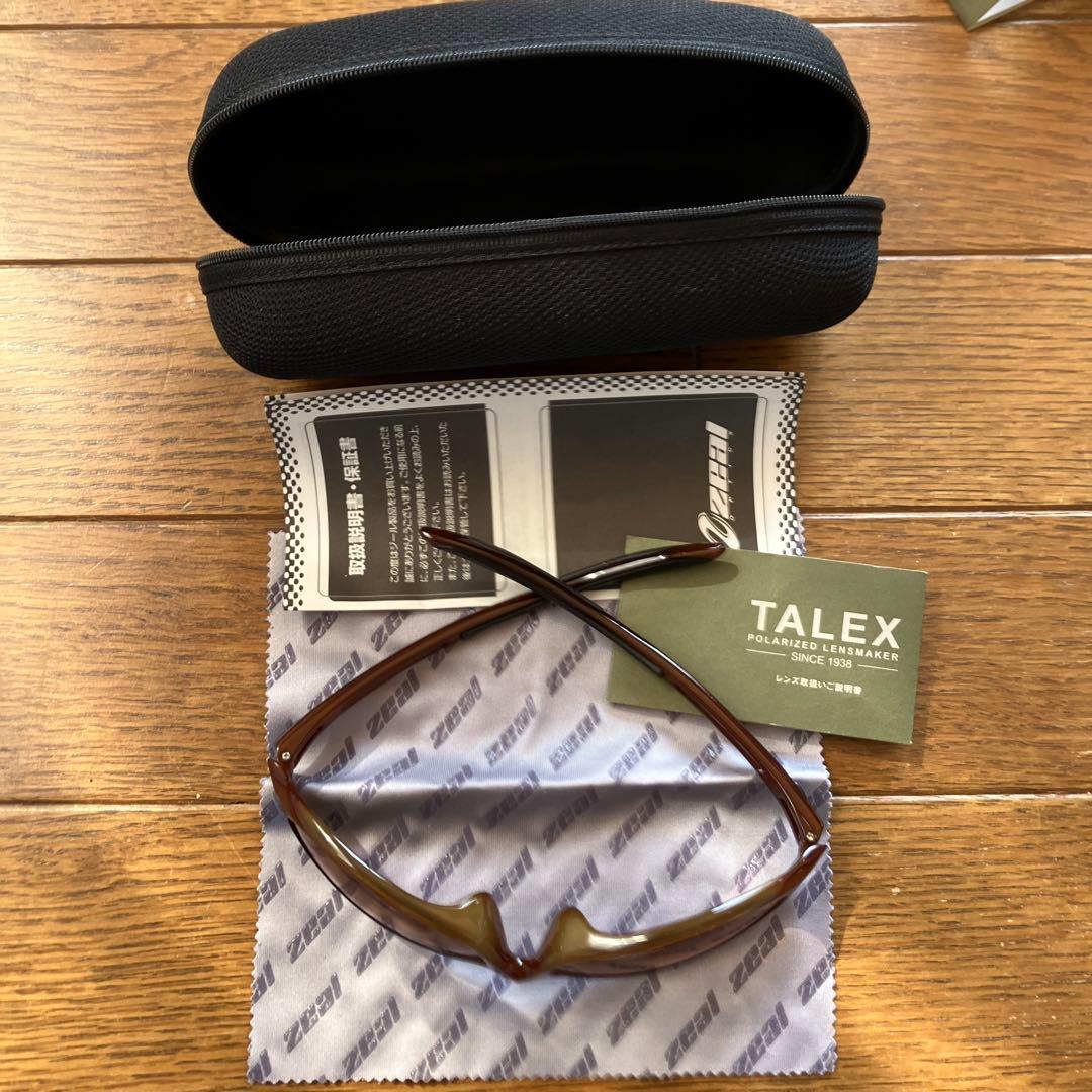 ZEAL OPTICS TALEX偏光サングラス未使用品