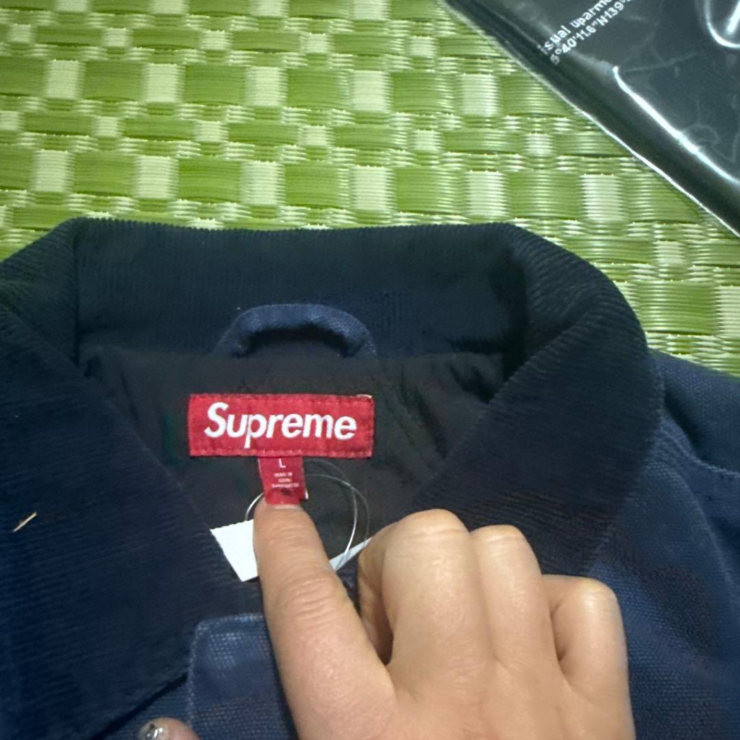 ジャケット・アウター Supreme Old English Canvas Work Jacket