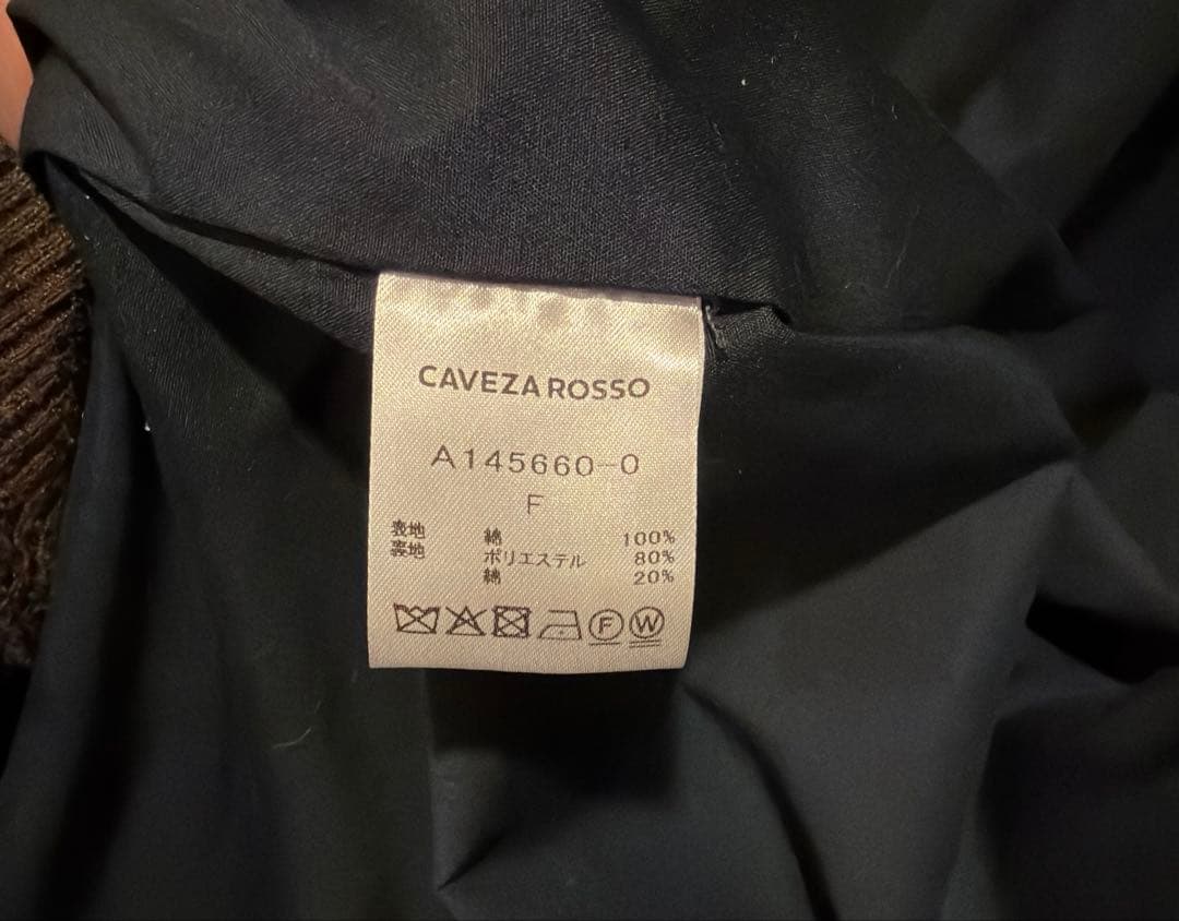 ステンカラーオーバーコート/CAVEZA ROSSO/カベサロッソ