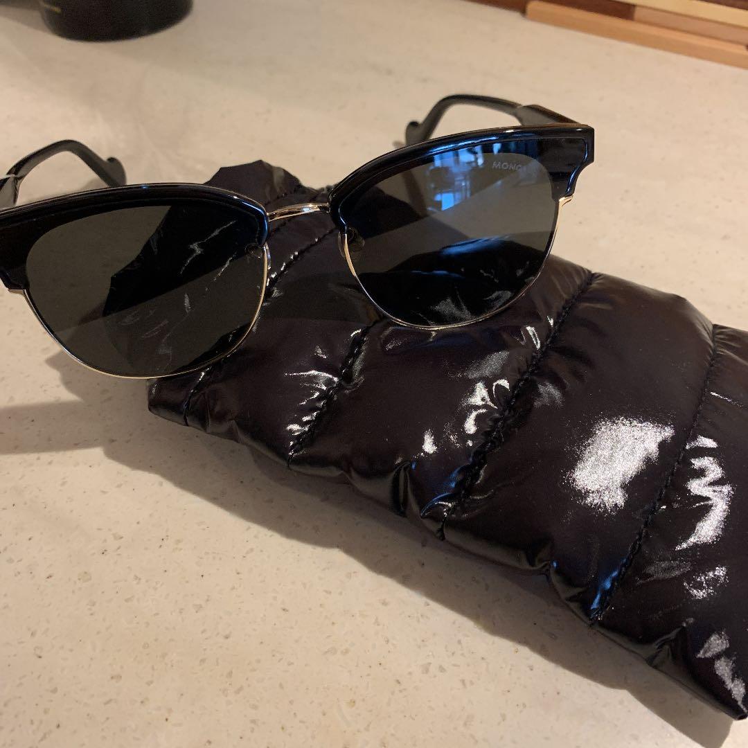 しげちゃんloveさん専用　MONCLER モンクレール サングラスブラック美品