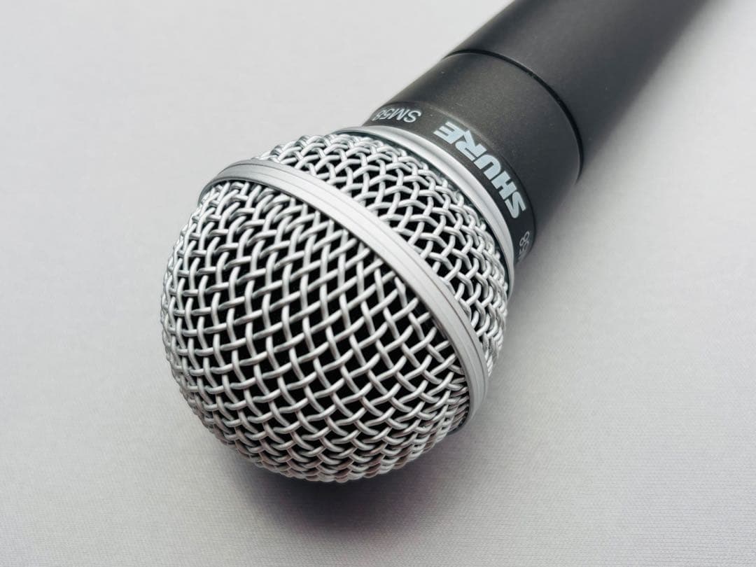 SHURE SM58 ダイナミックマイク　スイッチ付き