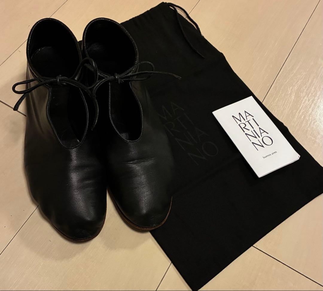 MARTINIANO マルティニアーノ BOOTIE フラットシューズ 37