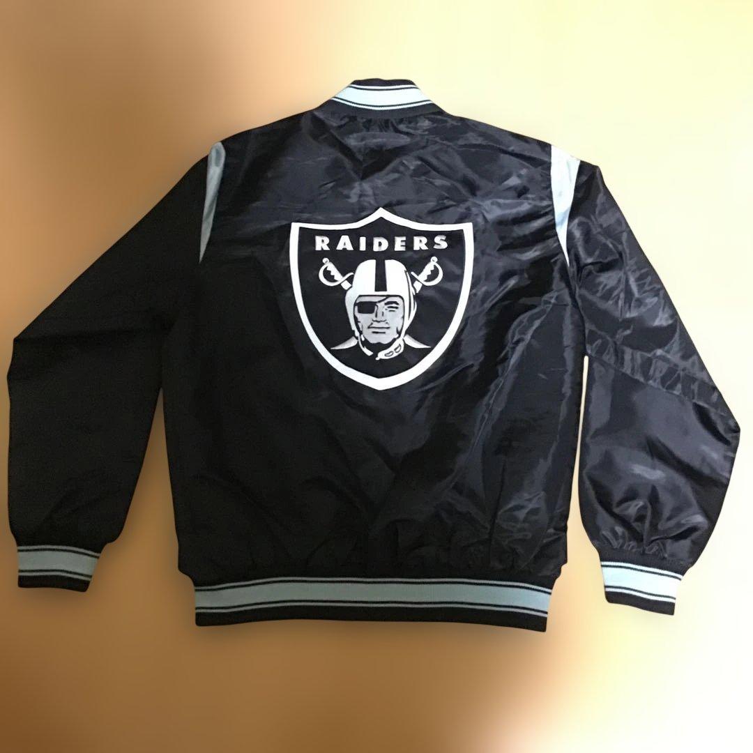 新品 NFL ラスベガス・レイダース ナイロン スタジャン size L~XL