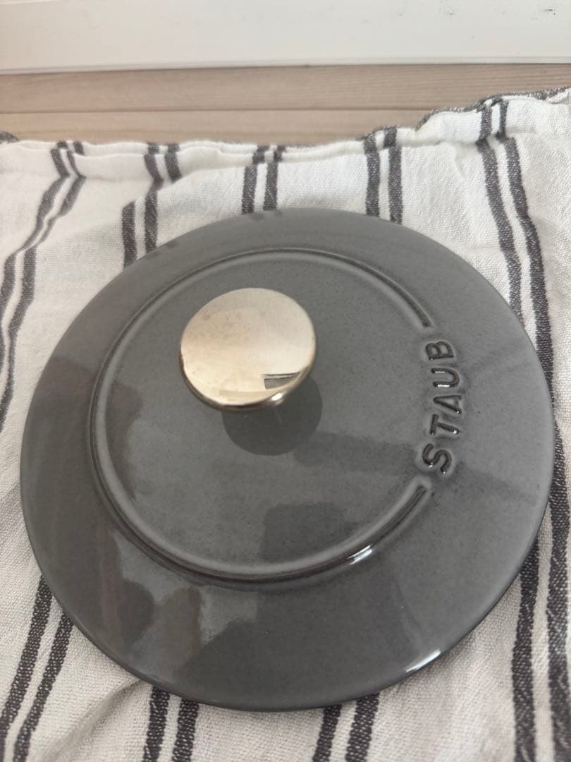 STAUB ラ・ココット GOHAN Mグレー 2合炊