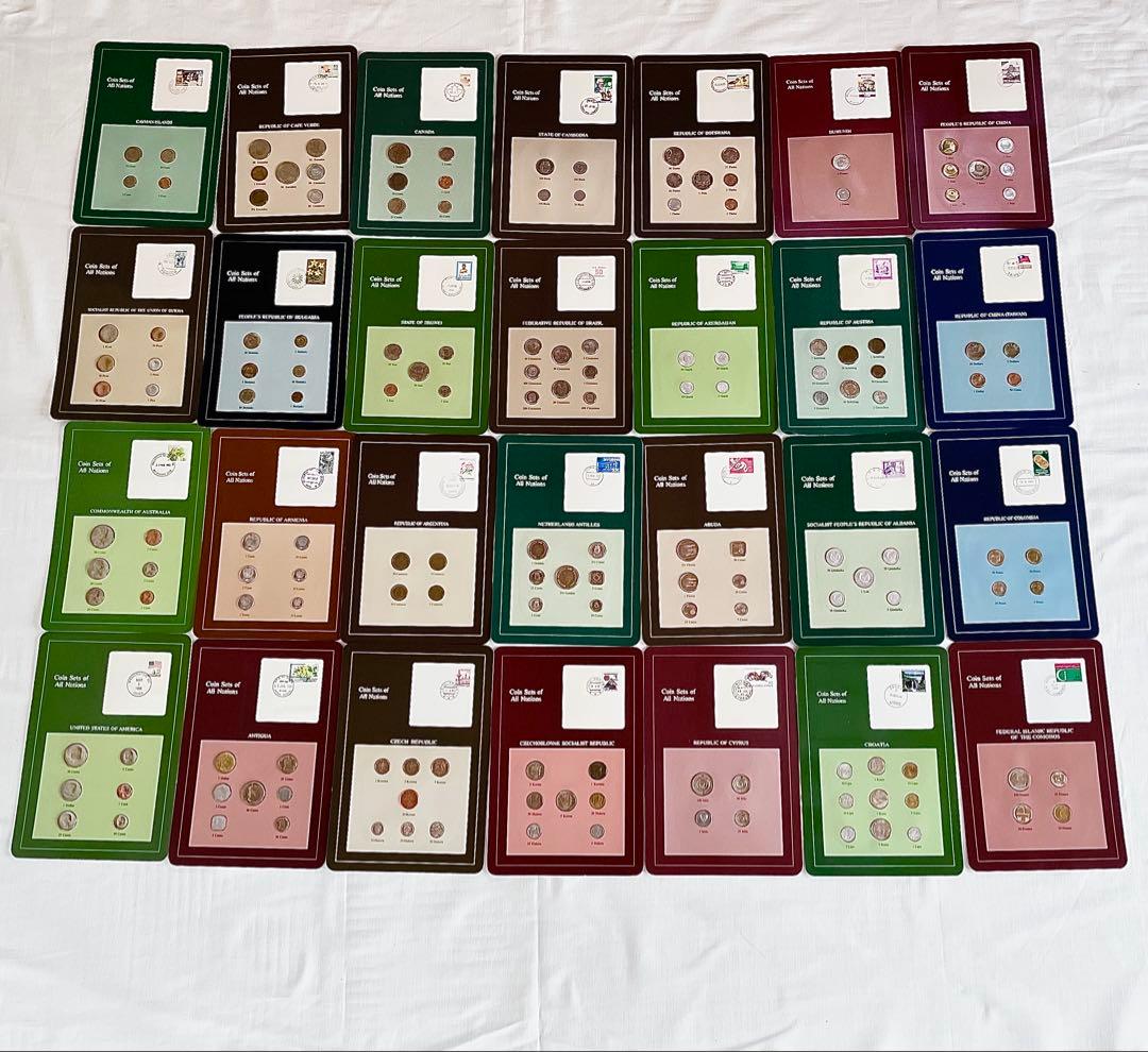 174シート フランクリンミント株式会社 COIN SETS 5冊 記念硬貨