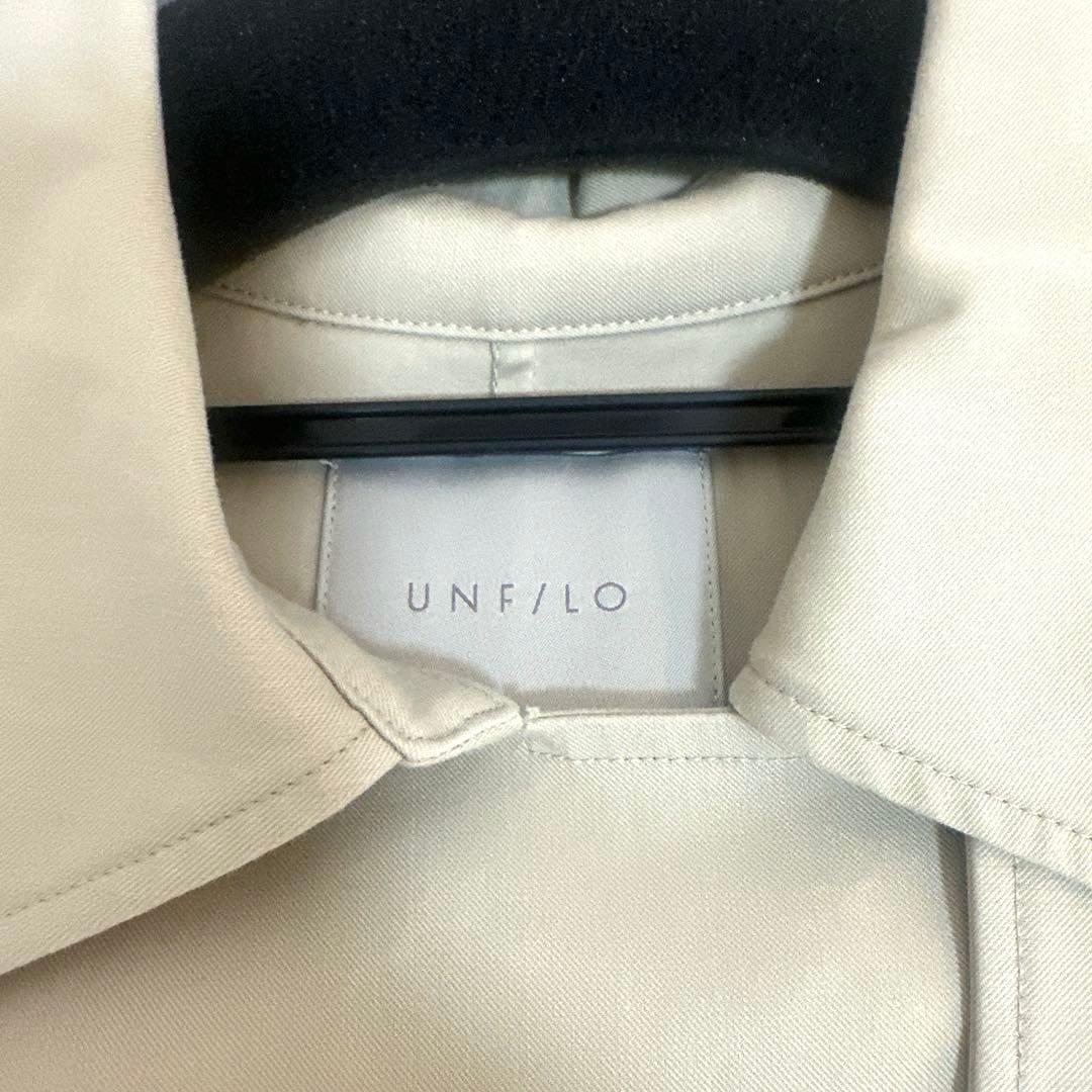UNFILO 【洗える】ショート トレンチコート