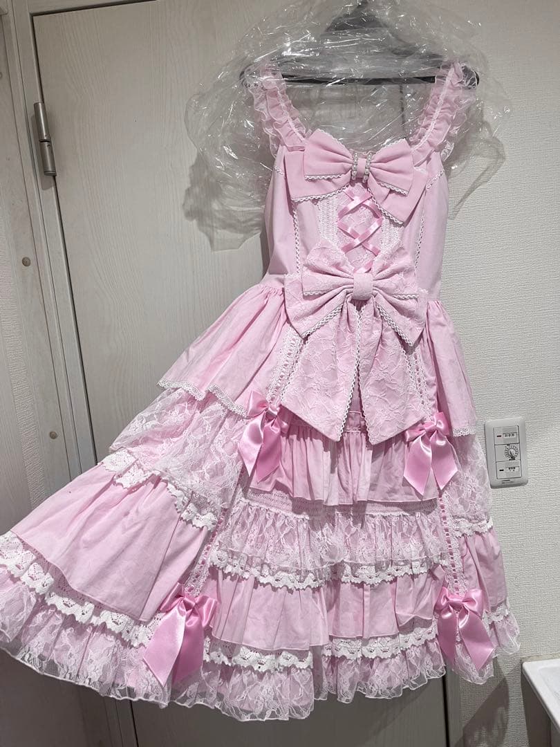 angelic pretty Romantic Ribbonジャンパースカート