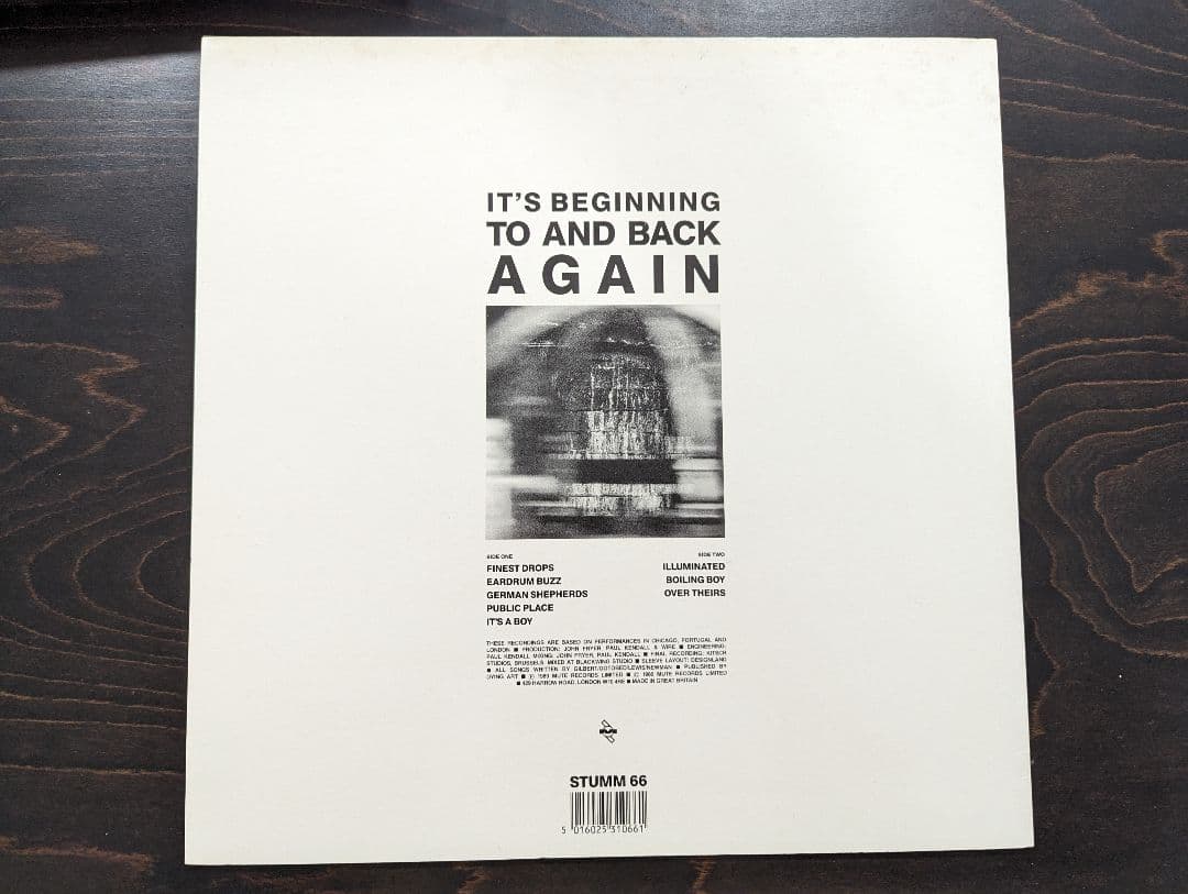 Wire レコードIt’s begining to and back again