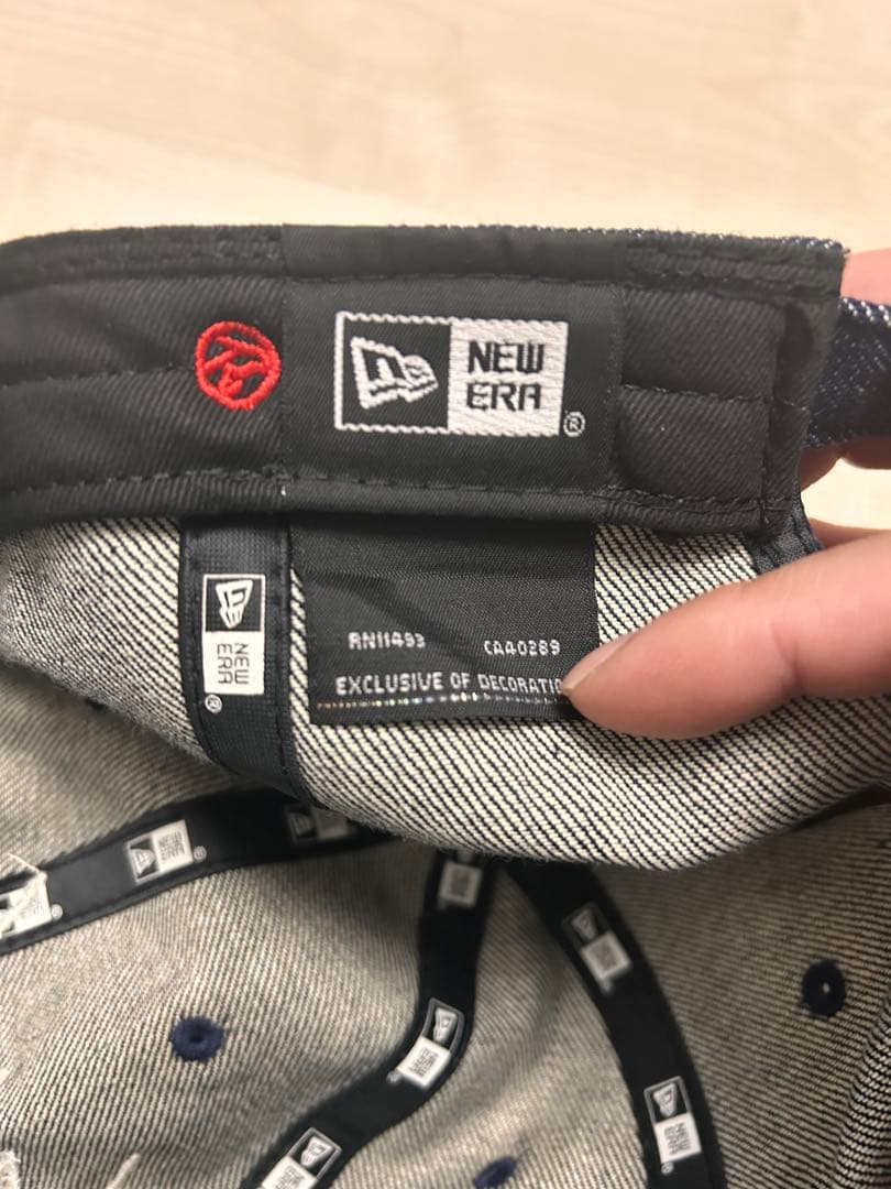 adidas Y-3 Yohji Yamamotoデニムキャップ ダークブルー