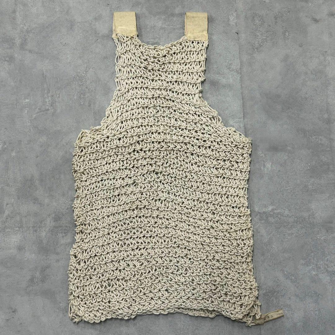 40s BRITISH ARMY MESH TANKTOP 希少 DM444
