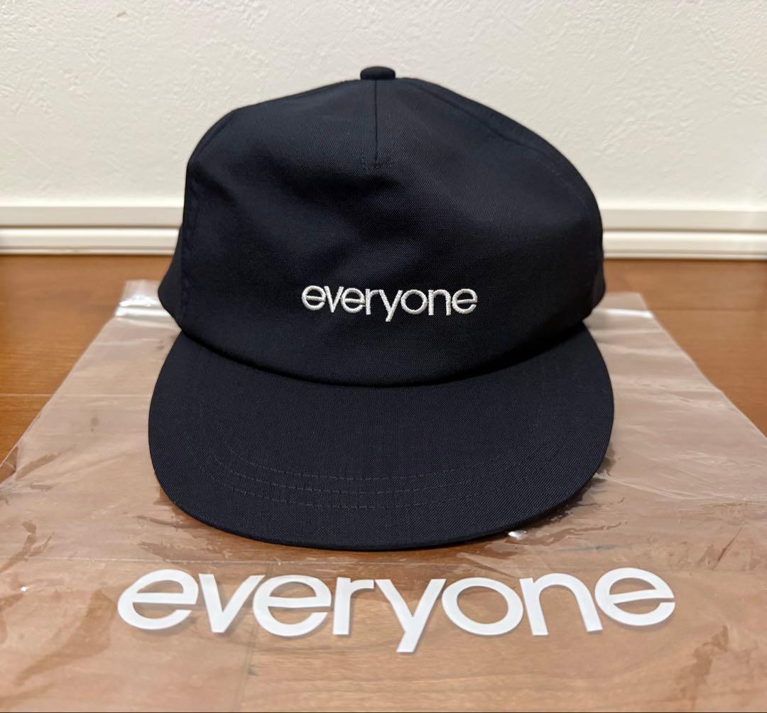 帽子 everyone logo tropical wool cap NAVY