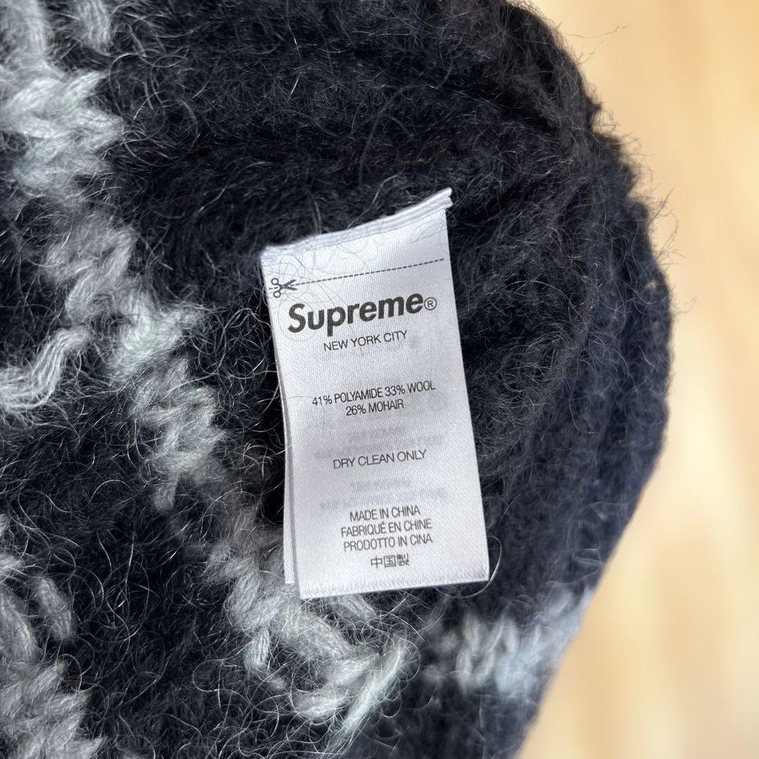 Supreme ストライプビーニー