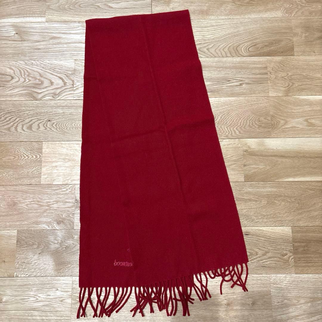 Vivienne Westwood マフラー 赤 100%ウール
