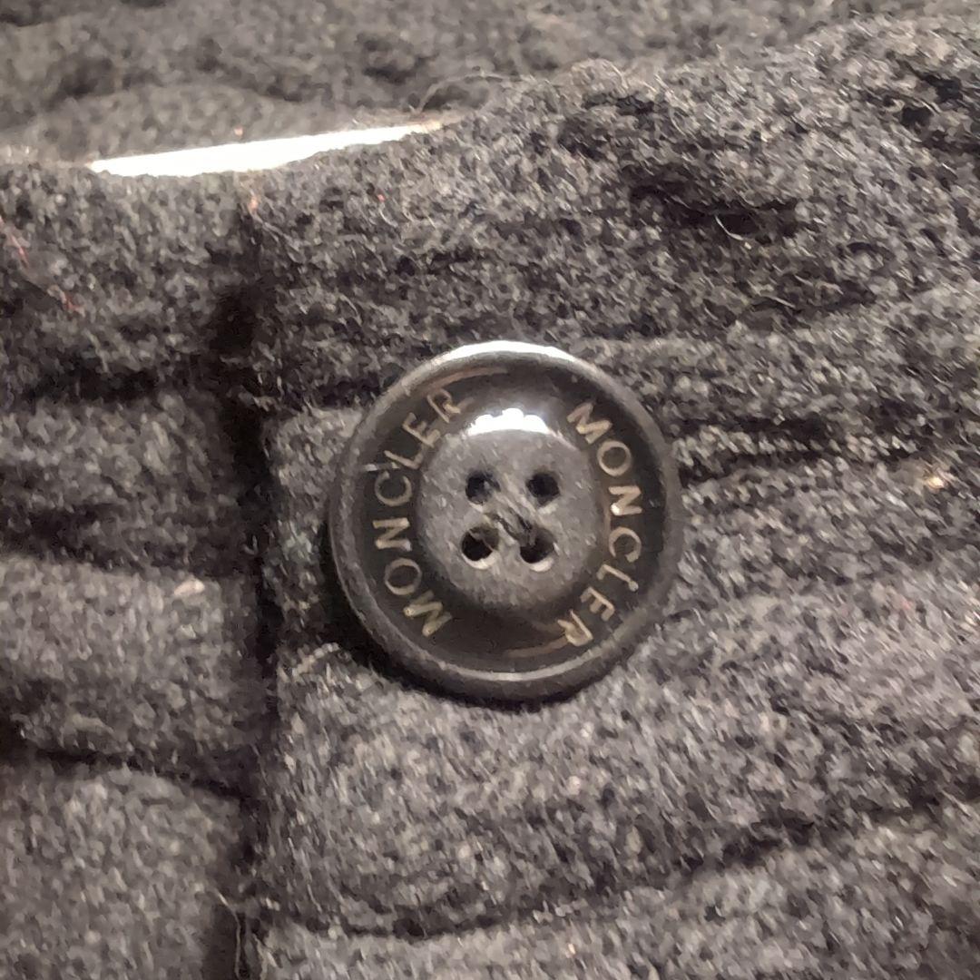 ​【極美品】MONCLER モンクレール ウール ニットパンツ 黒 L〜XL相当