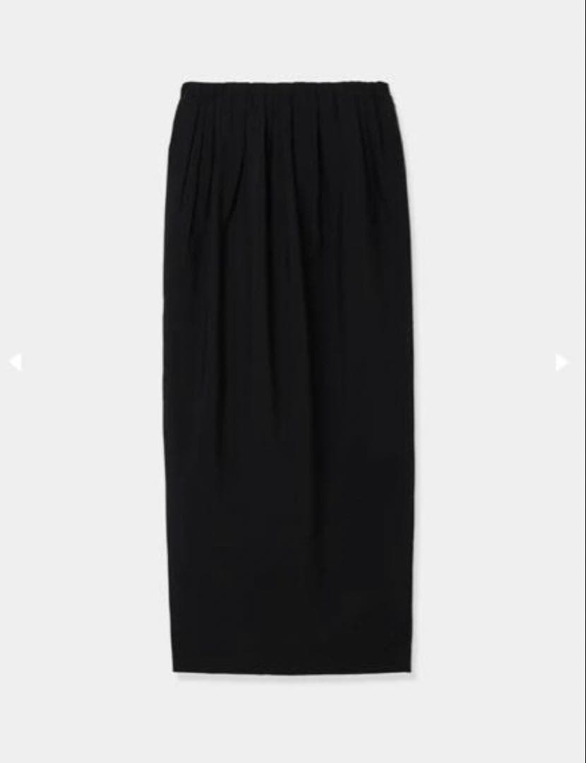 スカート louren waist tuck cocoon skirt