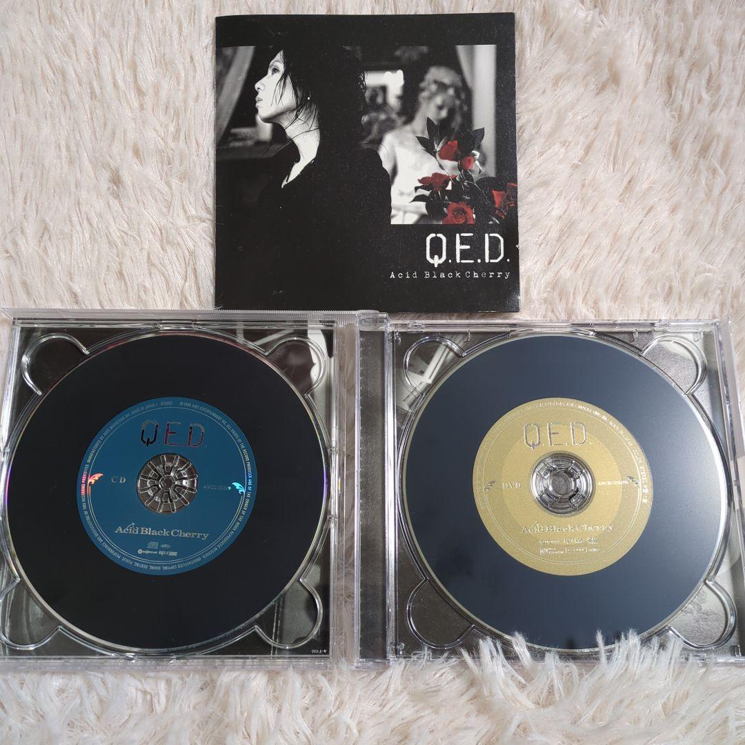 【帯つき】 Acid Black Cherry Q.E.D. CD+DVD