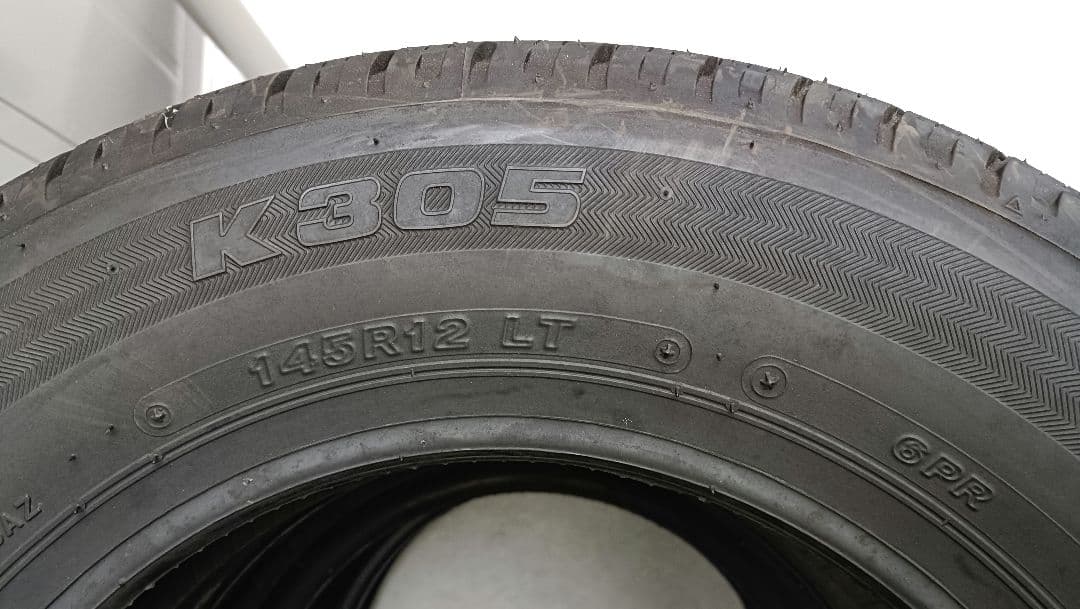 ブリヂストン　K305 145R12 LT 6PR 4本セット