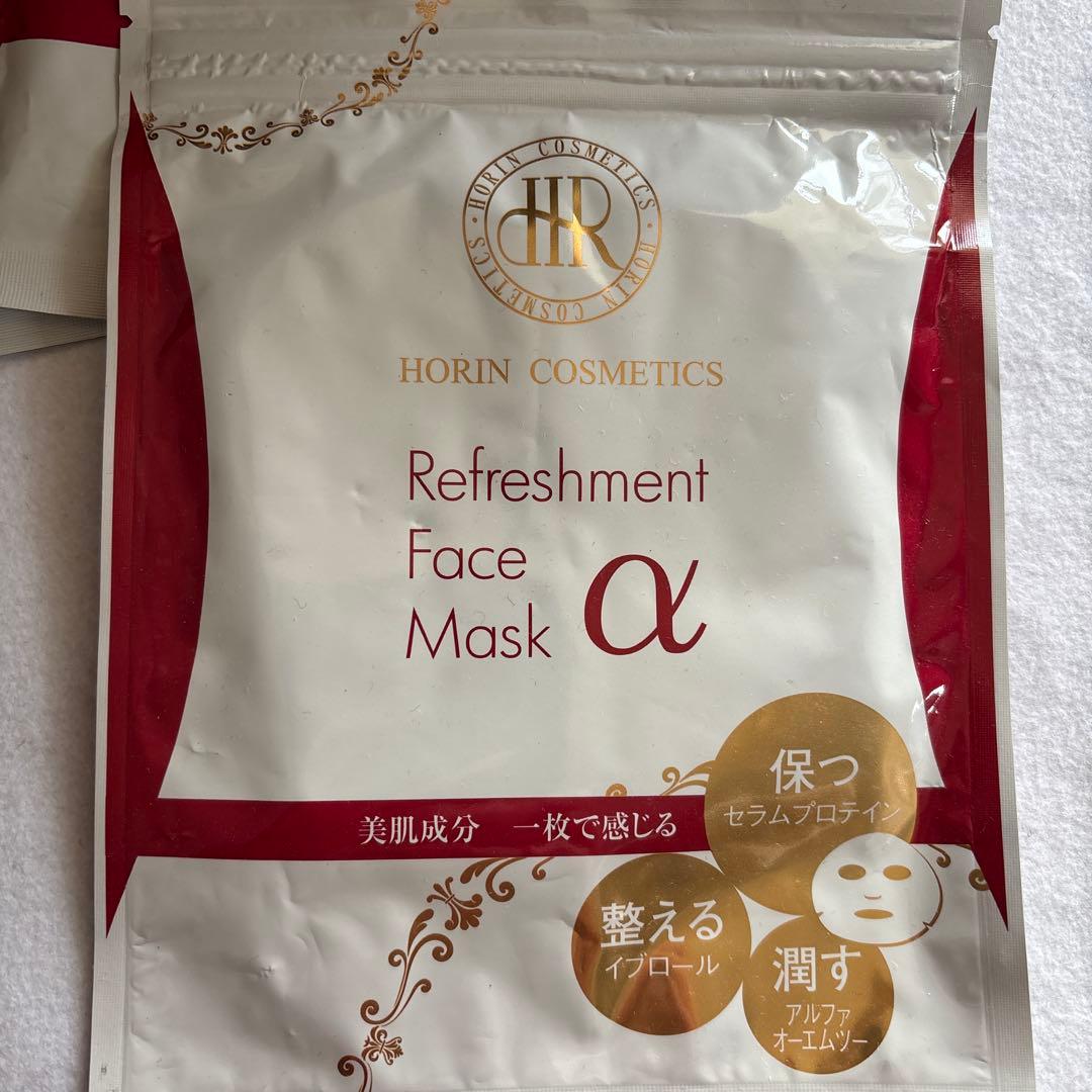 ほうりん化粧品Refreshment FaceMask α 5枚入×6袋➕おまけ
