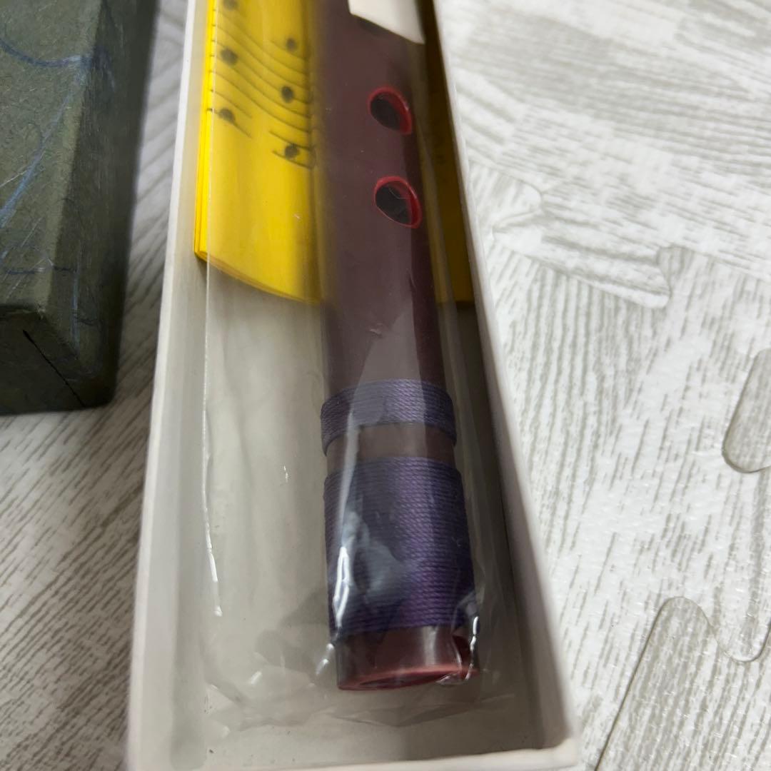 【ほぼ未使用】篠笛調七穴ヒーロー笛　 7穴十一本調子