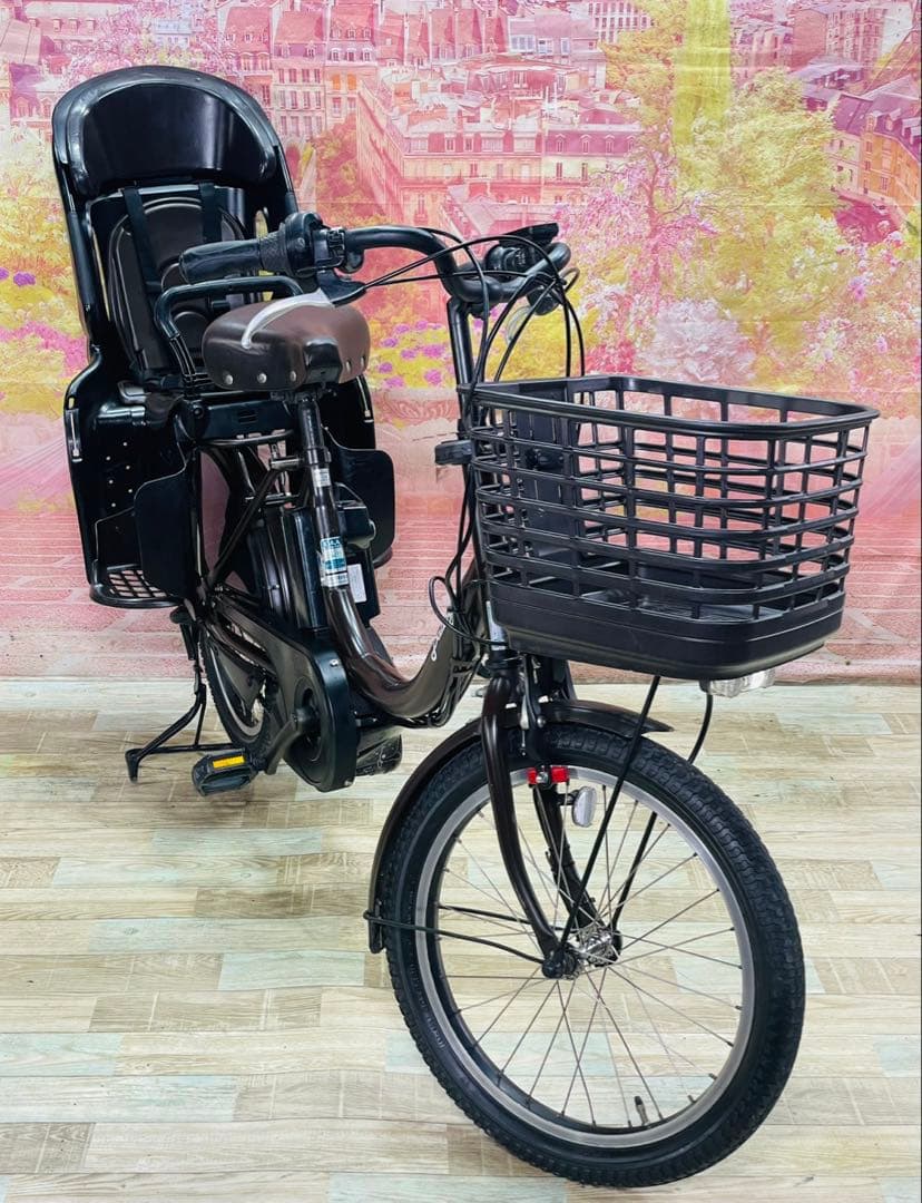 ZK3638 電動自転車 ヤマハ パスバビー 子供乗せ 20インチ 送料無料