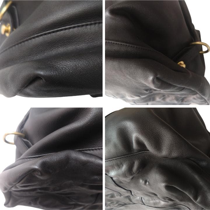 訳アリ 希少COACH オールドコーチ ボストンバッグ 黒 レザー ヴィンテージ