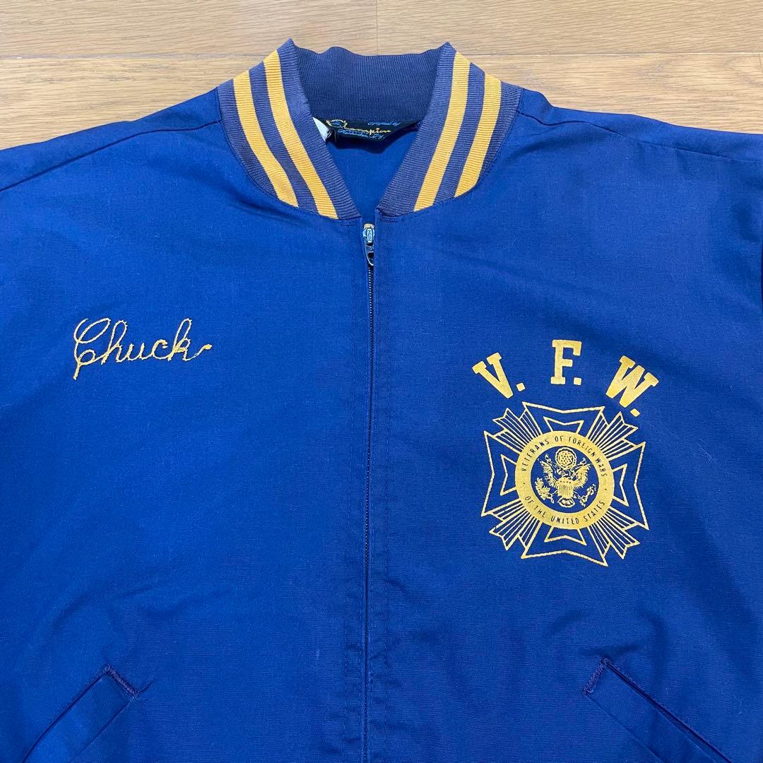 デ*デ様 70s VFW champion ランタグ ブルゾン