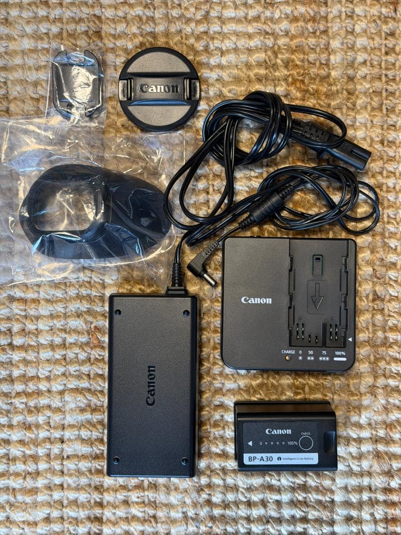 CANON XF605 / BP-A60 / CG-A10 バッテリー２本セット