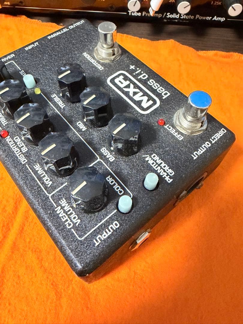 MXR bass d.i. + M80 ベース用プリアンプ　ジャンク品