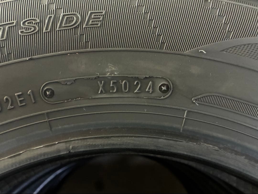 送料込み‼️ 145/80R13 2024年製❗️ 国産✨ バリ山✨ ノーマルタイヤ