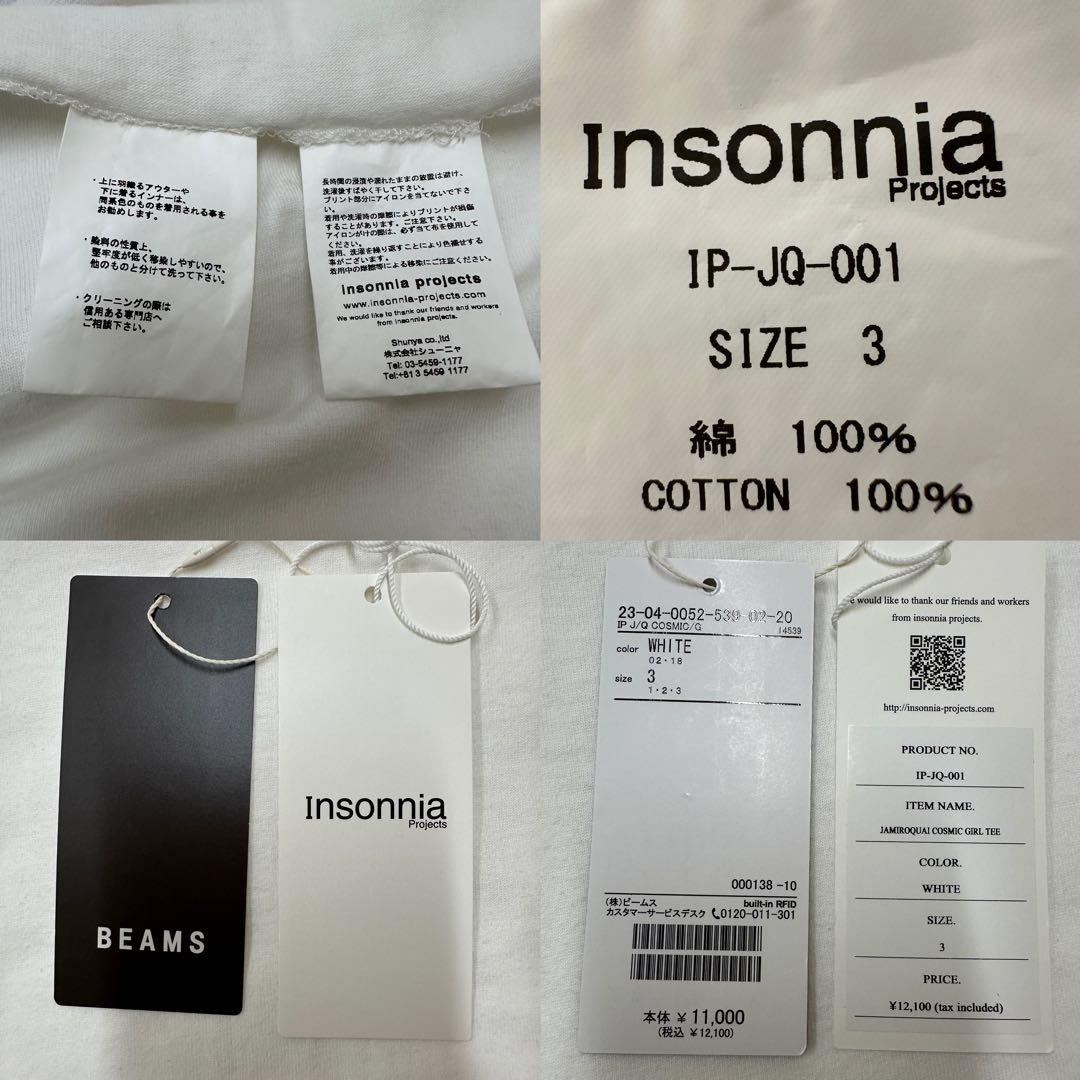 新品 ジャミロクワイtシャツ インソニアプロジェクツ 【MAZZELラン着用】