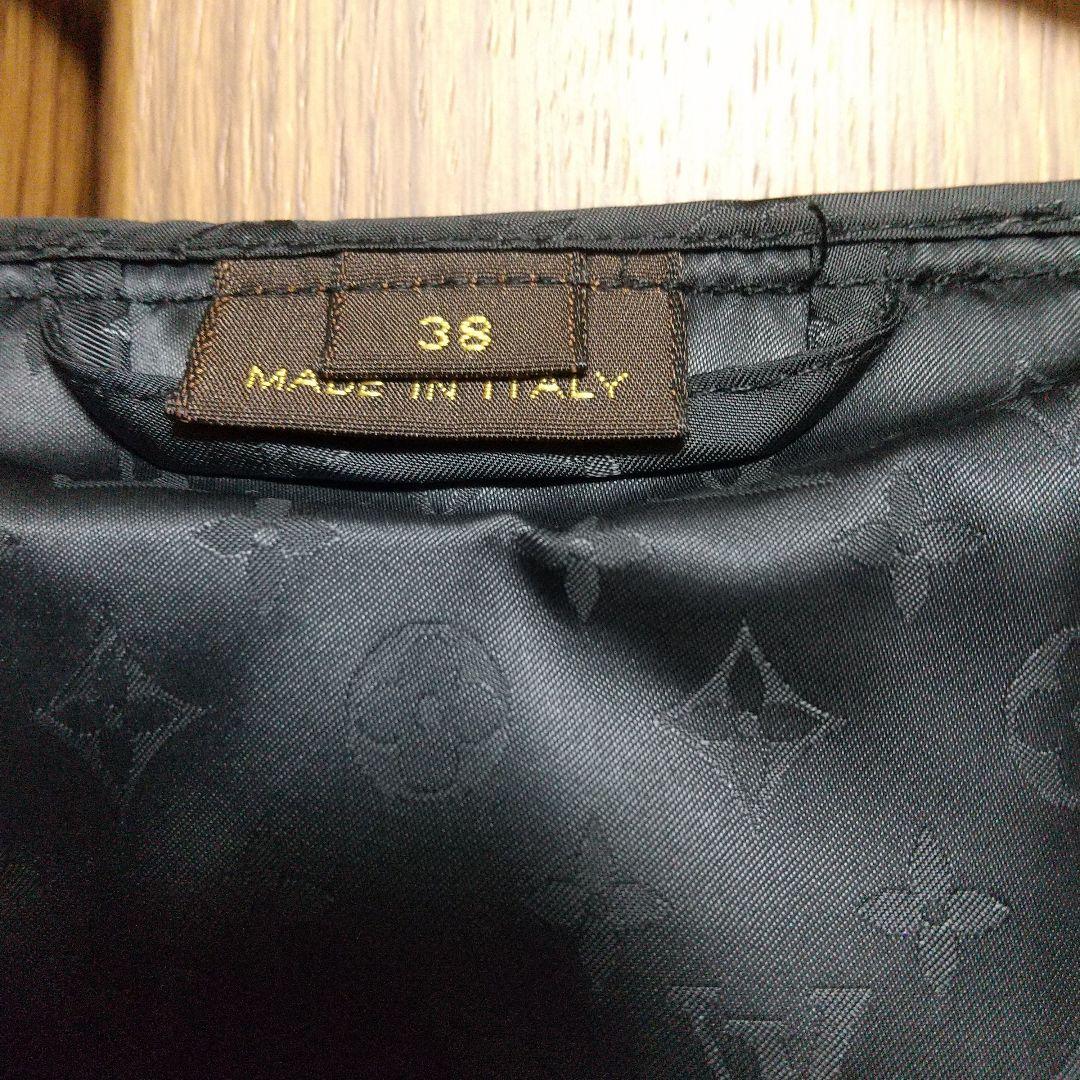 激安価格です！極美品 Louis Vuittonきらめく総モノグラムコート黒軽量