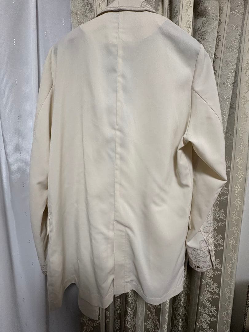 ジャケット・アウター Ameri MEDI LACE EMBROIDERY COLLAR JACKET