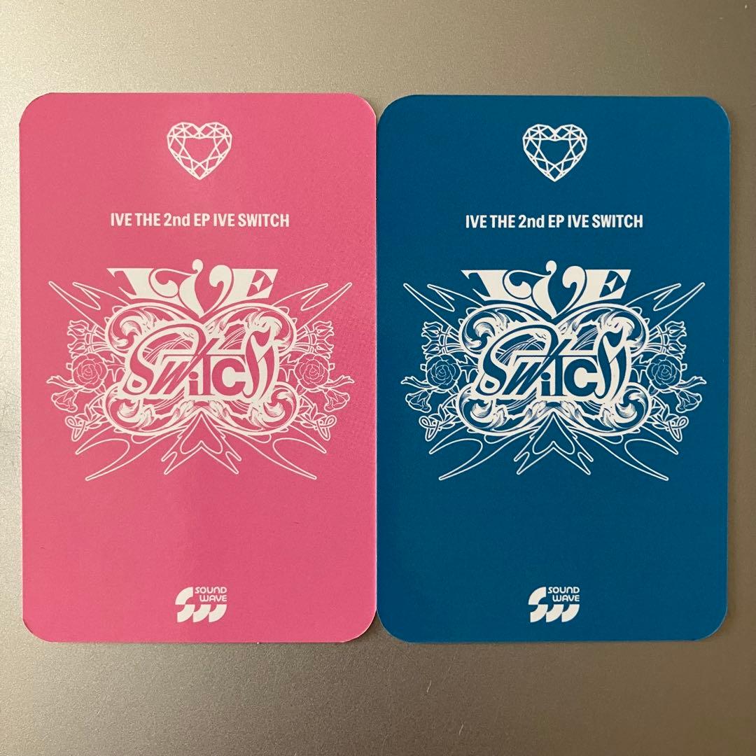 IVE SWITCH soundwave JAPAN ラキドロ 2枚　ウォニョン