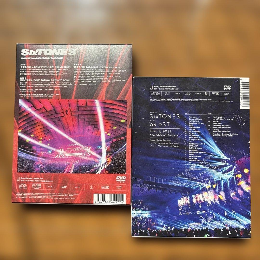 慣声の法則 in DOME〈初回盤・3枚組〉 on eST〈初回盤・2枚組〉
