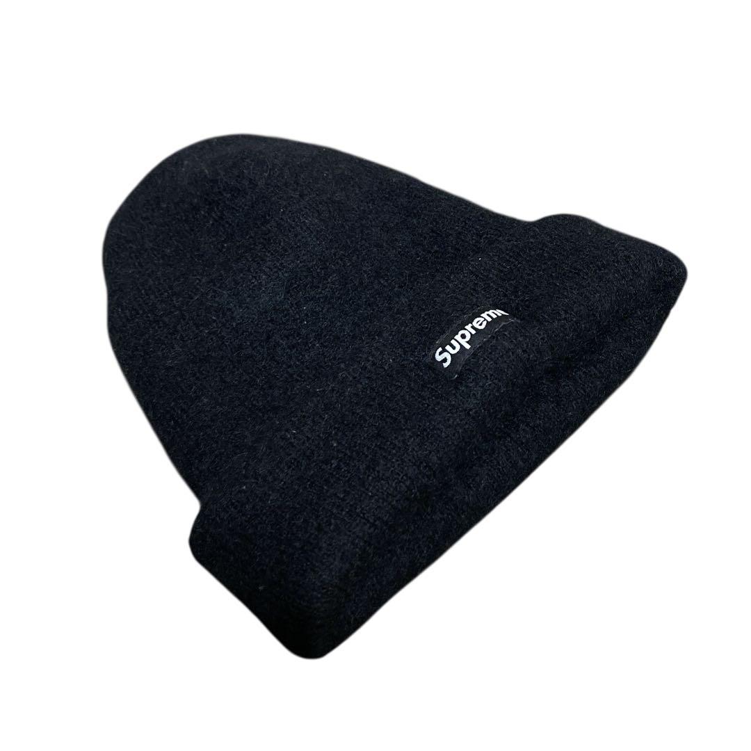 当日発送フォロー割Supreme mohair beanie 黒 ニット帽
