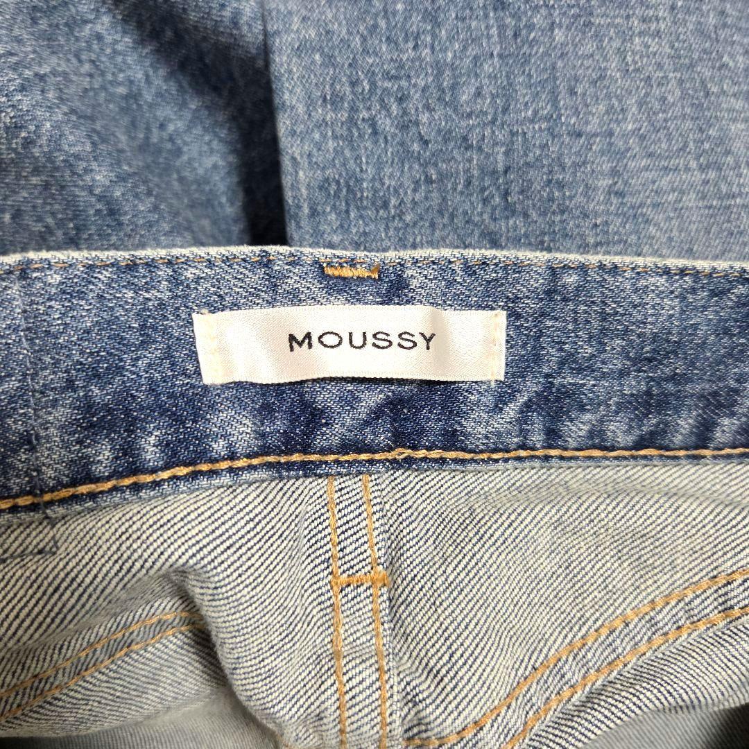 MOUSSY　マウジー 　MVS 　フレアデニム　ブルー　 25インチ