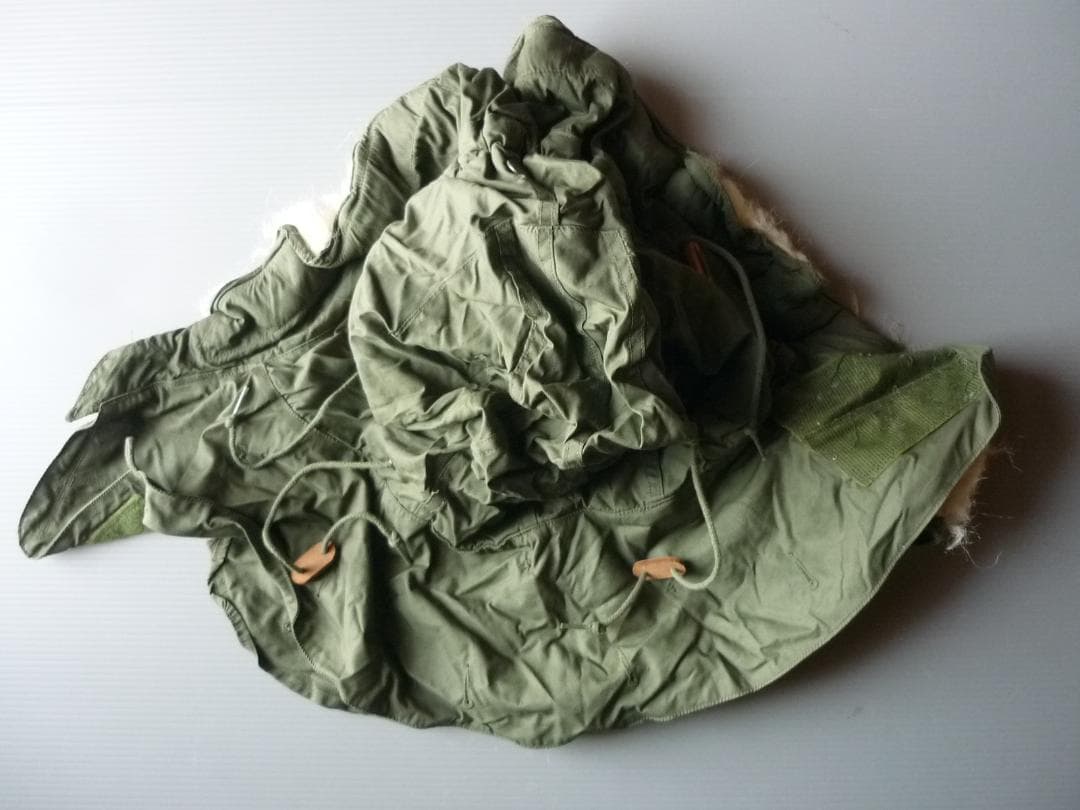 中古 70s 米軍 M-65 フード デッドストック モッズコート パーカー A