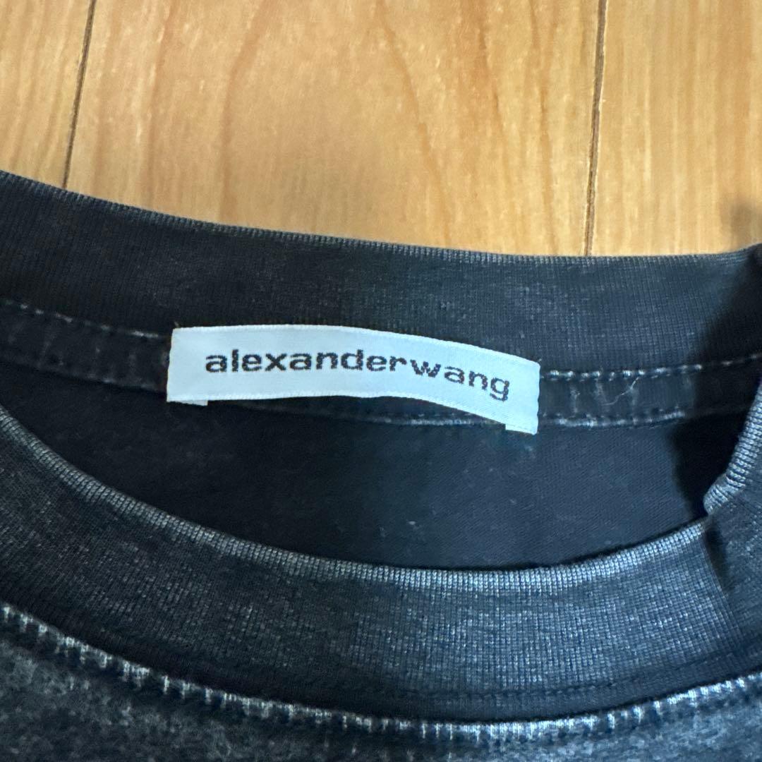 alexanderwang ダークグレー Tシャツ ﻿