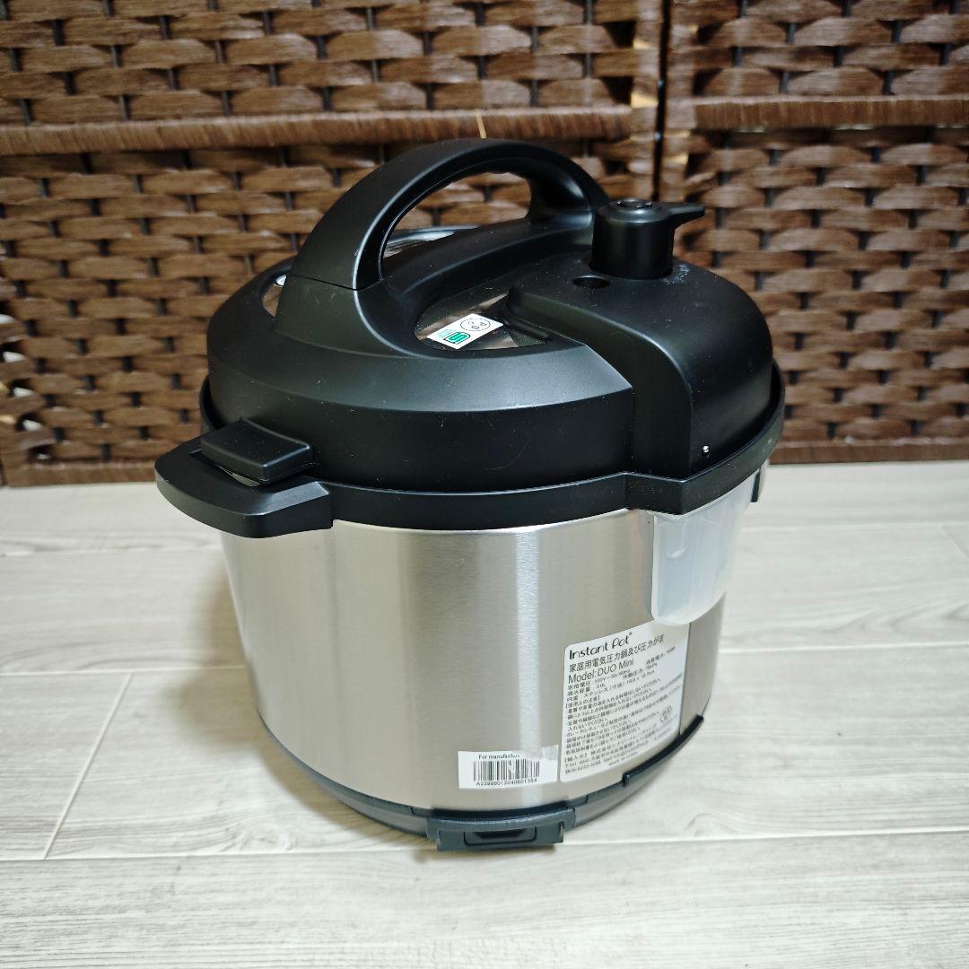 【美品】instant pot duo mini 3.0L 電気圧力鍋