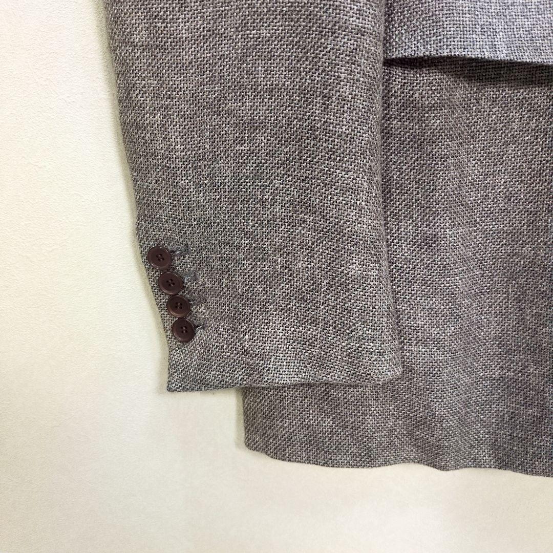 Loro Piana　ロロピアーナ　リネンジャケット　テーラードジャケット　背抜