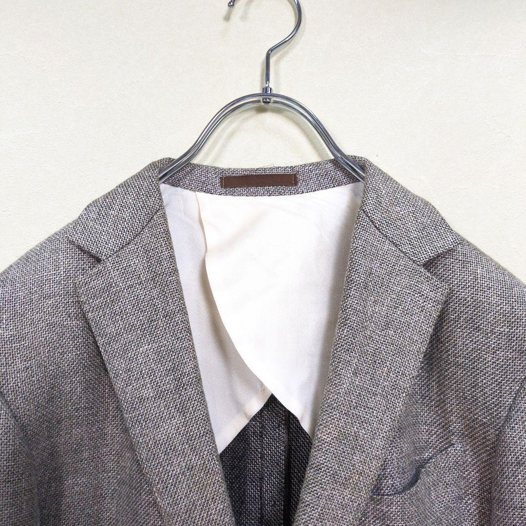 Loro Piana　ロロピアーナ　リネンジャケット　テーラードジャケット　背抜