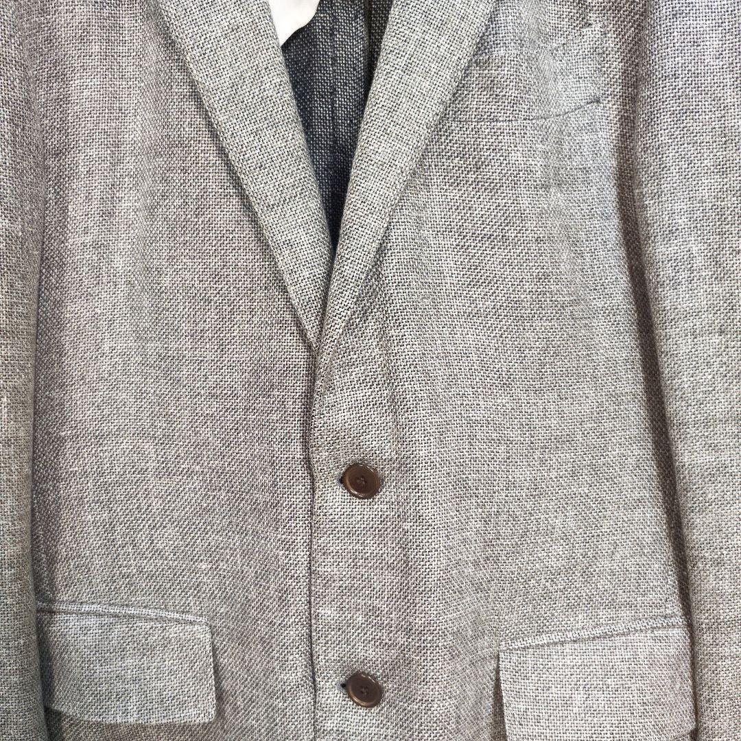 Loro Piana　ロロピアーナ　リネンジャケット　テーラードジャケット　背抜