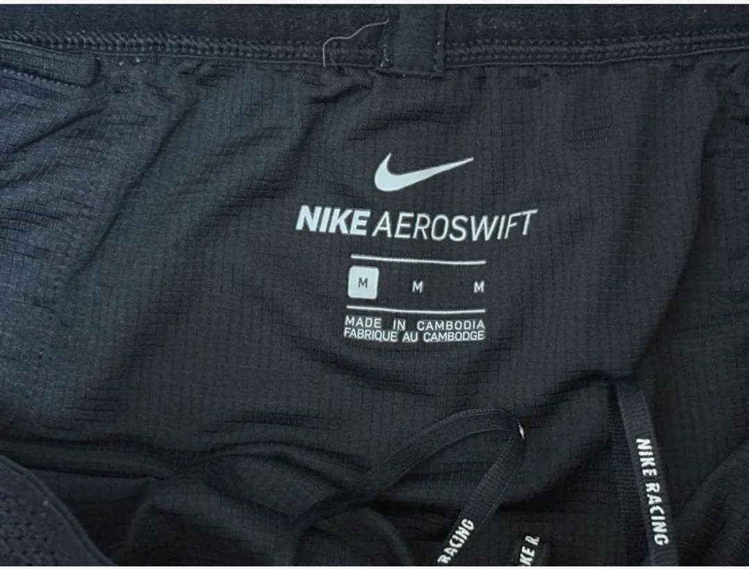 Nike AEROSWIFT ランニングショーツ 黒Mサイズ
