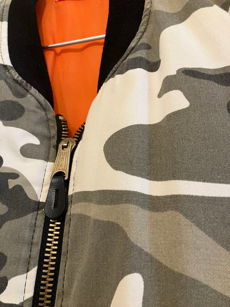 FOSTEX GARMENTS　ボンバー ジャケット MA-1 保存袋付き
